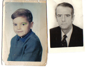 Mi padre (el de más edad, claro) y yo