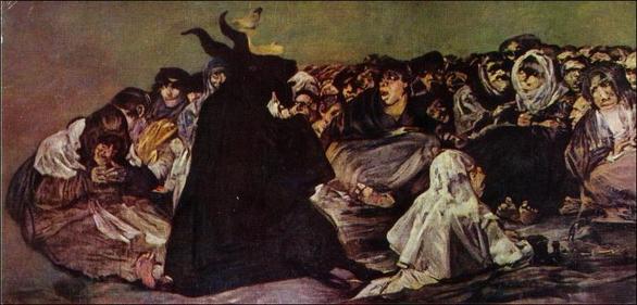 Aquelarre de Francisco de Goya y Lucientes