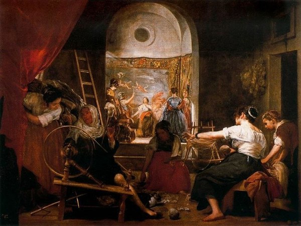 Las Hilanderas Diego Velázquez
