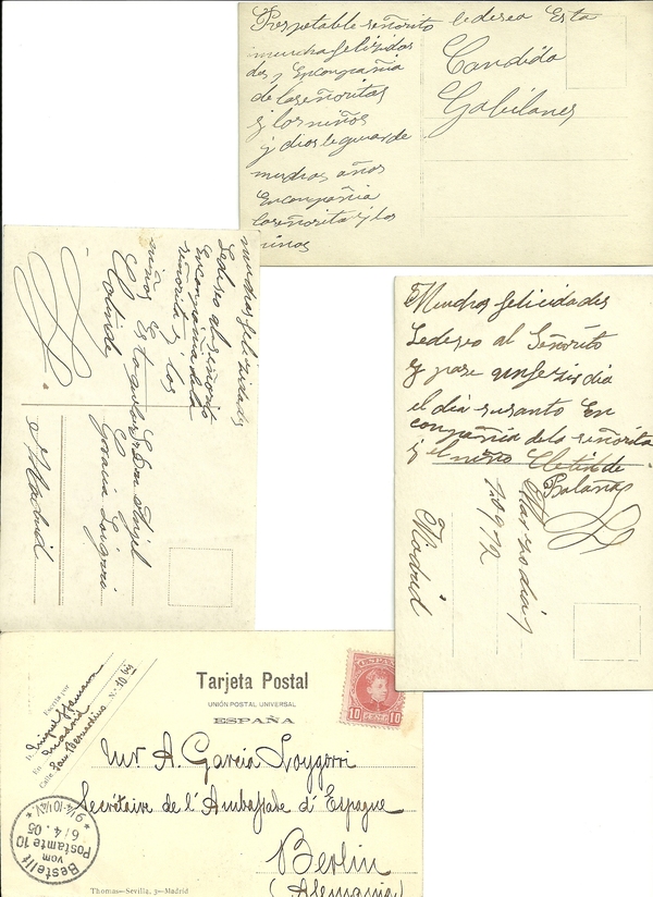 Recados de Escribir 1905 (Reversos) Recados de Escribir 1905 (Reversos)