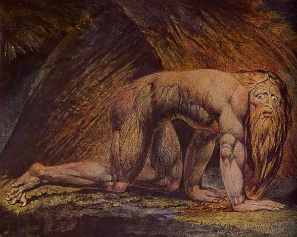 Nabucodonosor pintado por William Blake
