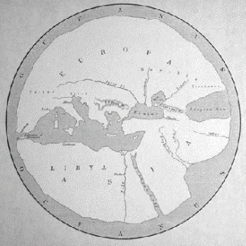 Mapa de Hecateo de Mileto (ca. 500 a.C.) Mapa de Hecateo de Mileto (ca. 500 a.C.)