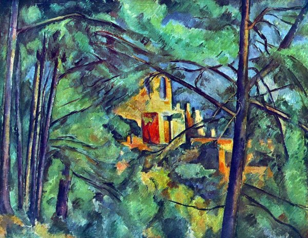 Chateau Noir de Cezanne