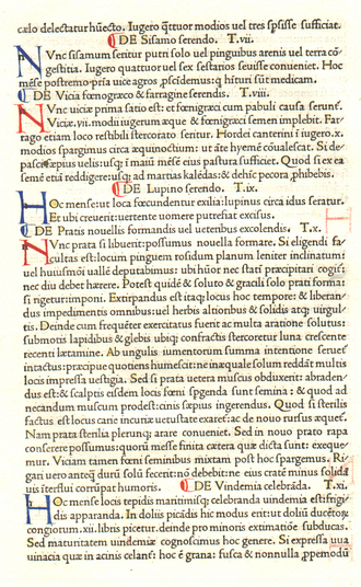 Incunable del año 1472 Incunable del año 1472