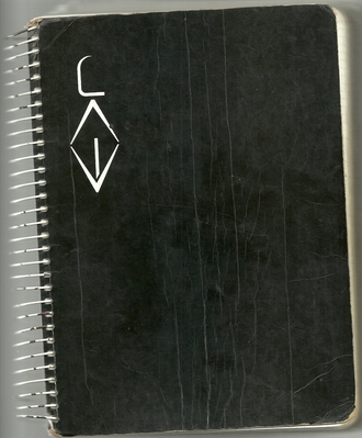 Tapa del Cuaderno Negro
