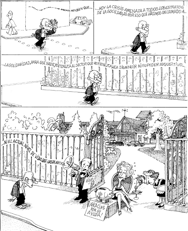 Quino y la crisis Quino y la crisis