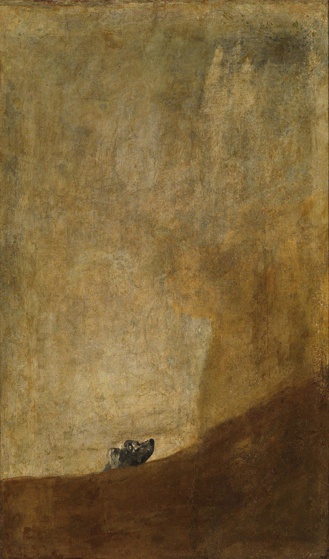 El Perro de Francisco de Goya 1819-1823 El Perro de Francisco de Goya 1819-1823