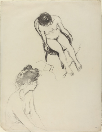 Estudio Dos desnudos femeninos de Edouard Vuillard ca. 1903 Estudio Dos desnudos femeninos de Edouard Vuillard ca. 1903