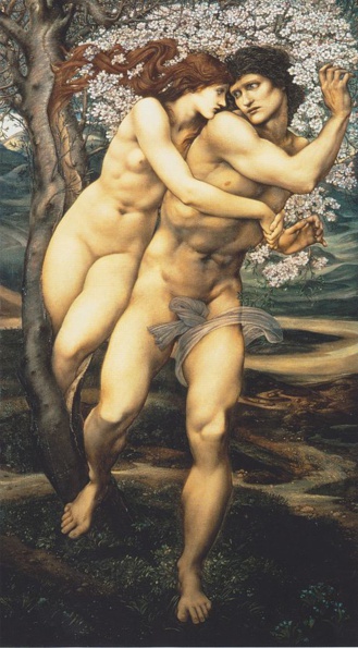 Filis y Demofonte de Edward Burne-Jones 1881