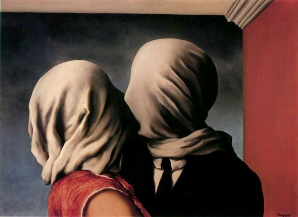 Los amantes de Magritte Los amantes de Magritte