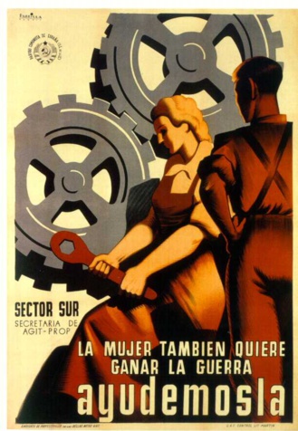 Cartel de la Guerra Civil Española