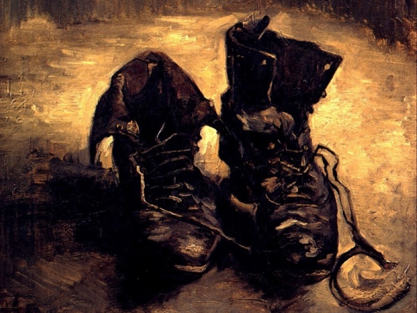Un par de zapatos viejos. Vicent van Gogh Un par de zapatos viejos. Vicent van Gogh
