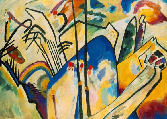 Composición IV Wassily Kandinsky. 1911
