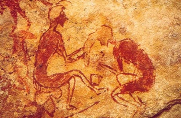 El peluquero Tassili-N-Ajjer. ca. 4000 a.e.c.