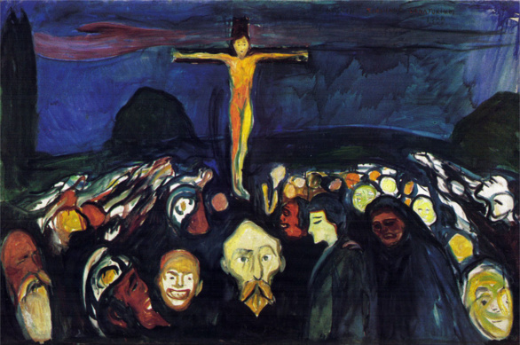 El Gólgota de Edvard Munch. 1900