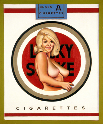 Lucky Lulu Blonde de Mel Ramos Lucky Lulu Blonde de Mel Ramos