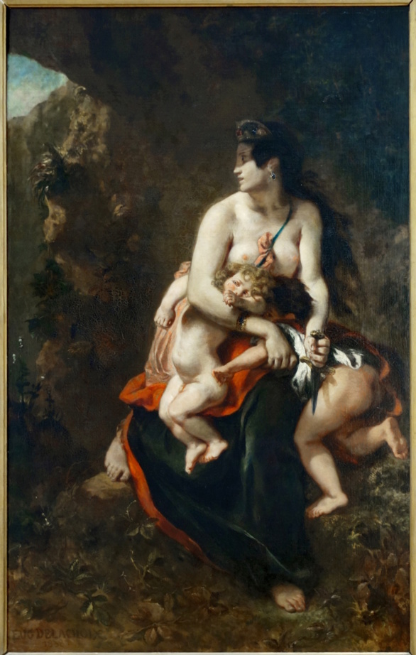 Medea de Eugène Delacroix. 1838