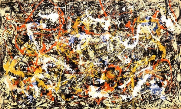 Convergencia Jackson Pollock 1952