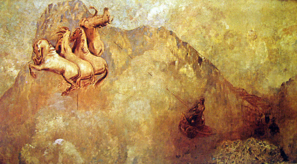 El carro de Apolo de Odilon Redon