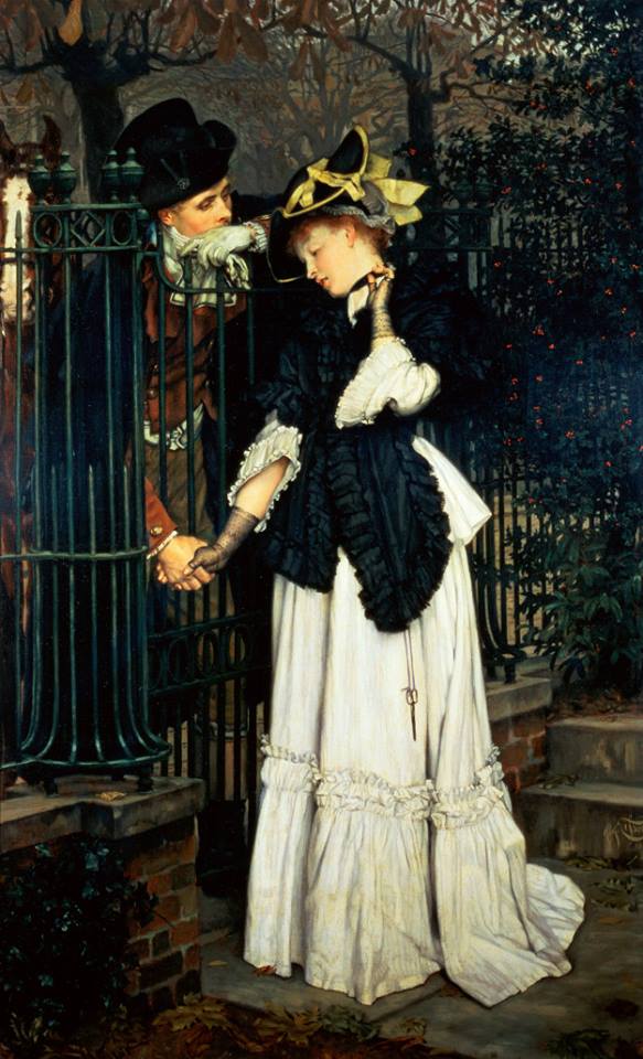 Les Adieux. James Tissot (1871)