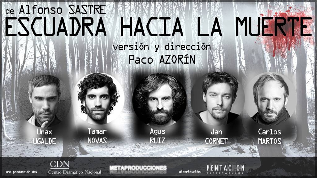 Cartel de Escuadra hacia la muerte en su versión del año 2016 Cartel de Escuadra hacia la muerte en su versión del año 2016