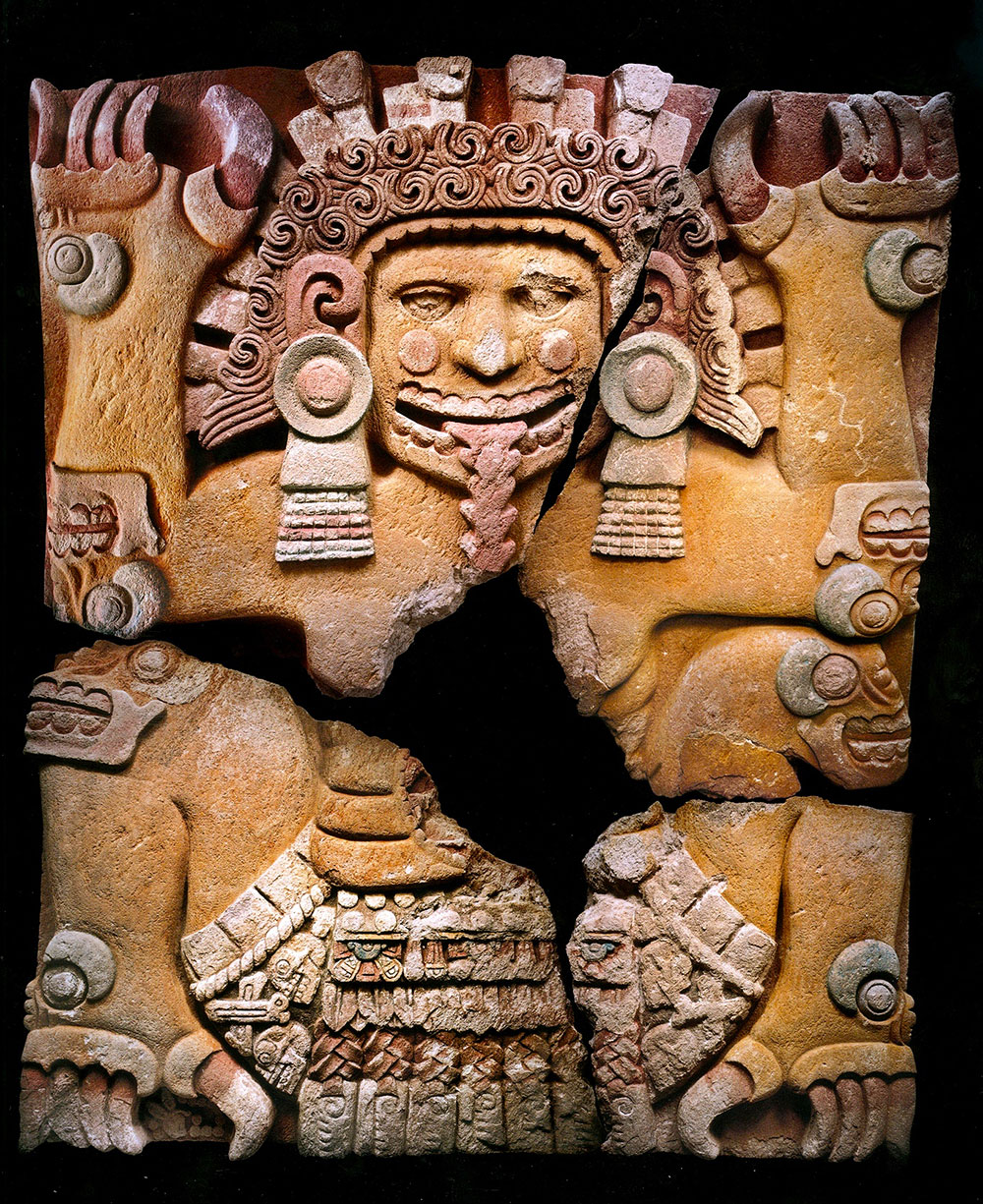 La diosa azteca Tlatecuhtli La diosa azteca Tlatecuhtli
