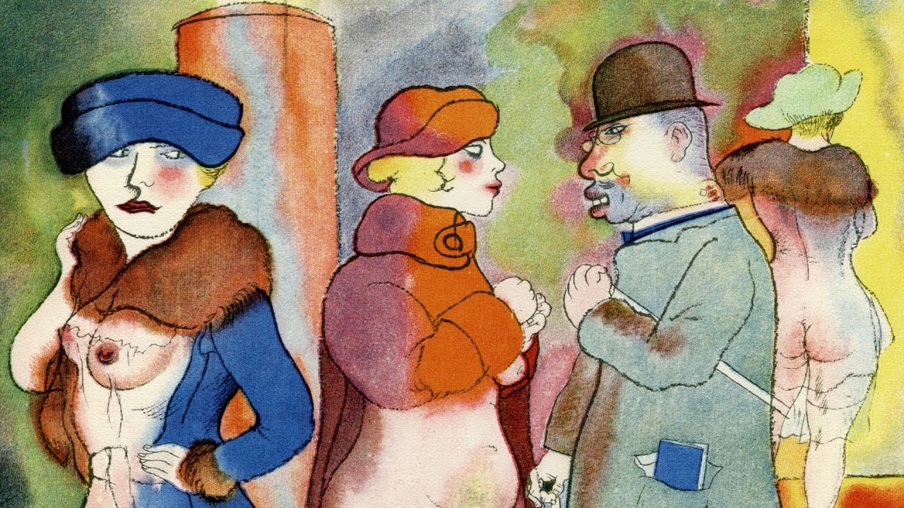Compartiendo las horas libres de Georg Grosz Compartiendo las horas libres de Georg Grosz