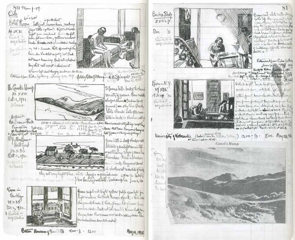Cuaderno de dibujo de Edward Hopper 1931-1932 Cuaderno de dibujo de Edward Hopper 1931-1932