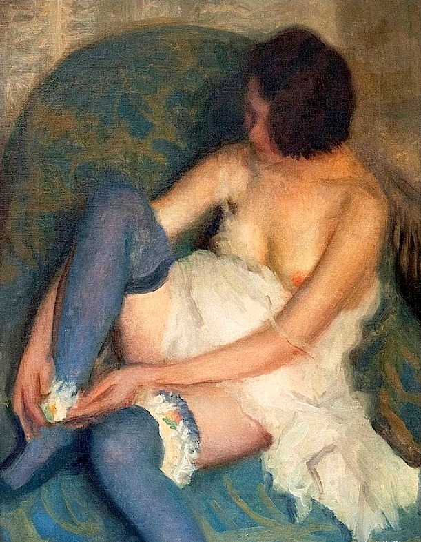 Tonos azules de Alfredo Protti 1926