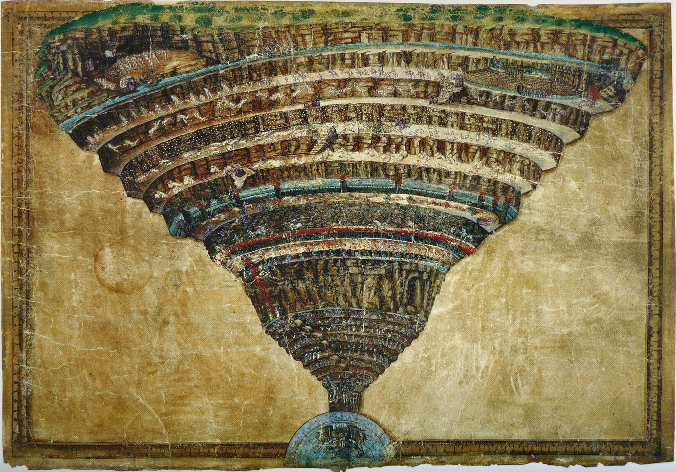 El Infierno de Sandro Botticelli ca.1485