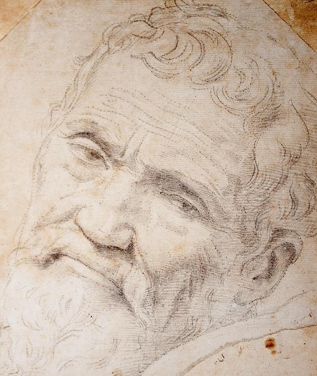 Retrato de Michelangelo Buonarroti por Daniele da Volterra ca. 1554 Retrato de Michelangelo Buonarroti por Daniele da Volterra ca. 1554