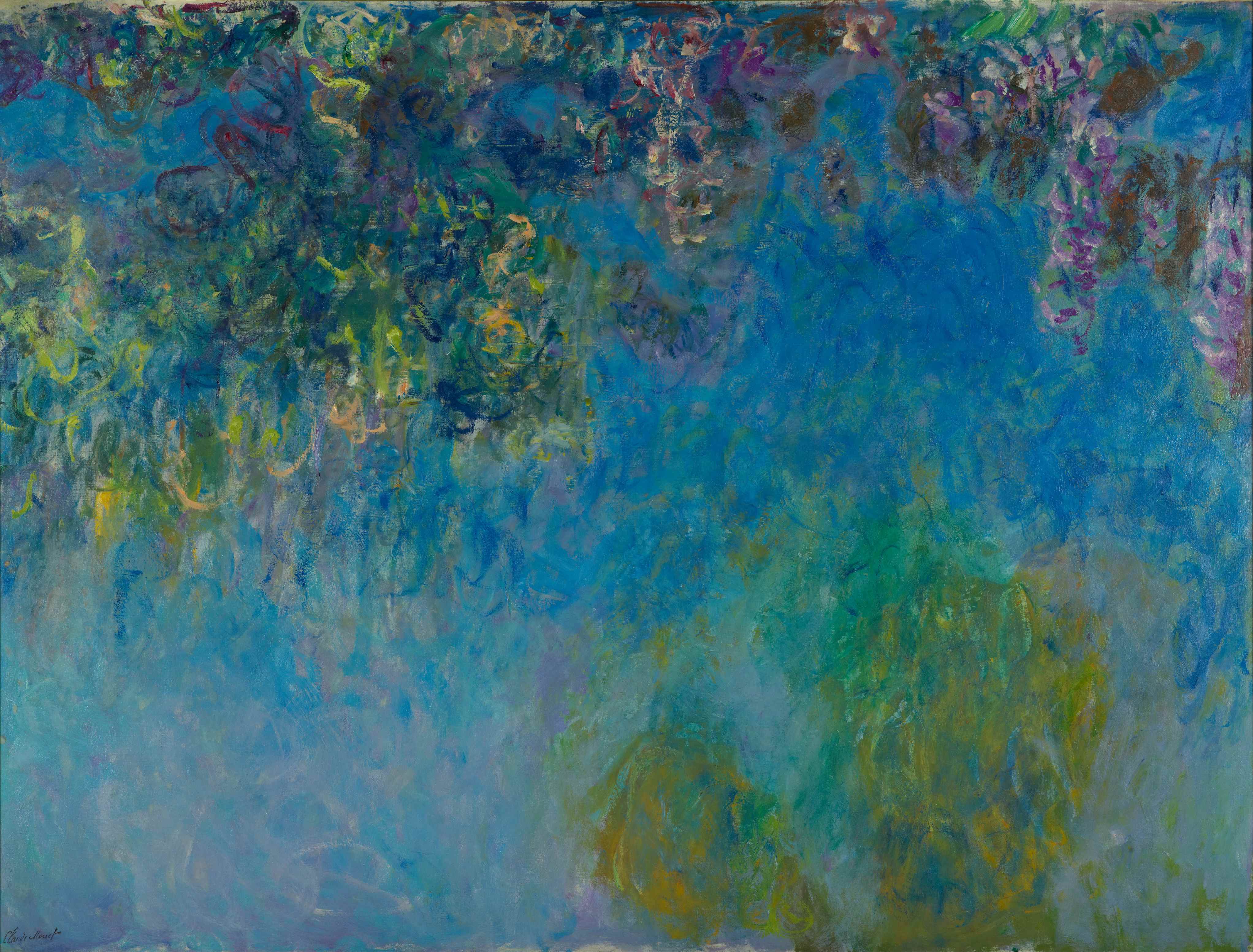 Glicinias Claude Monet 1925 Glicinias Claude Monet 1925