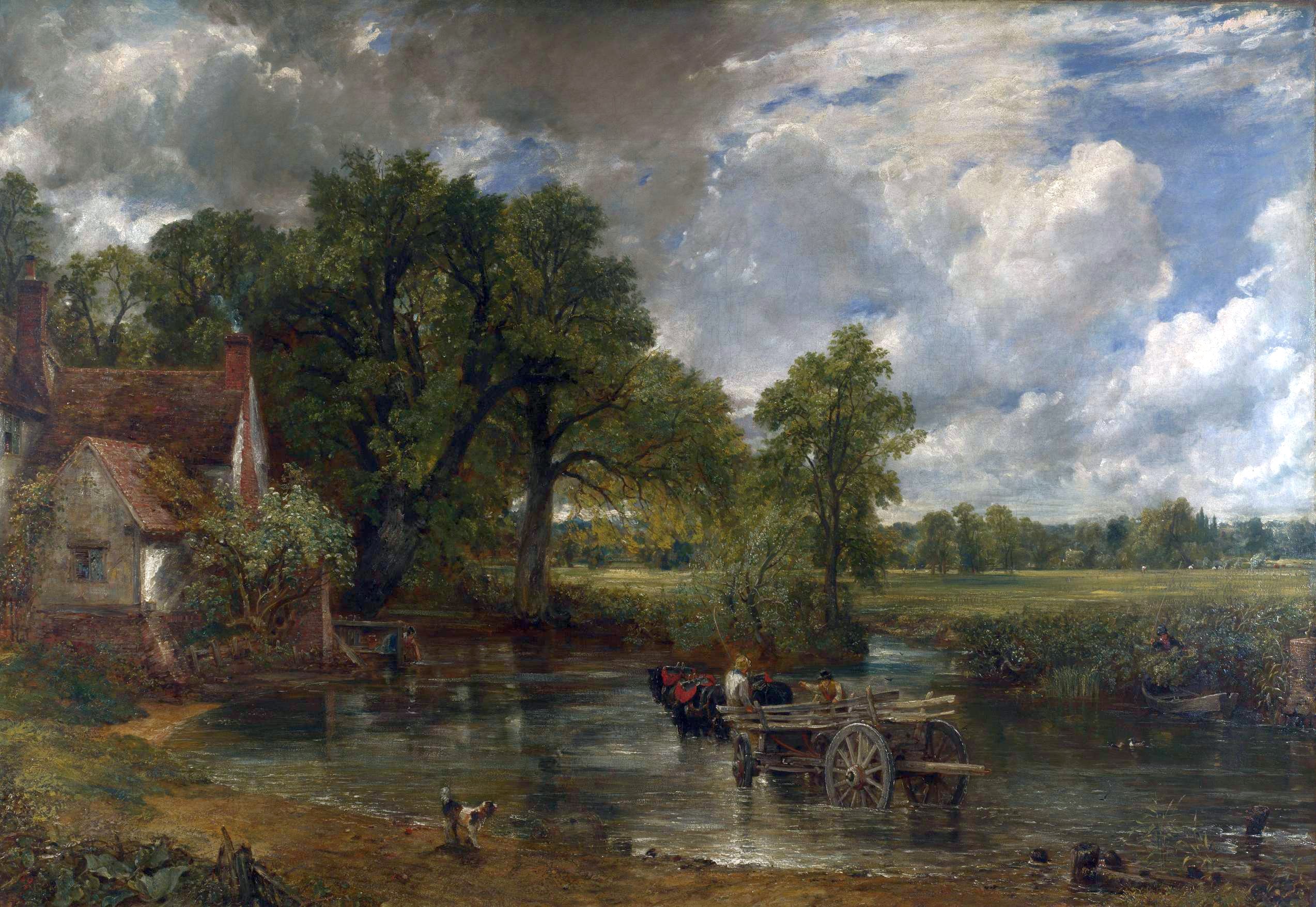 El carro de heno de John Constable 1821 El carro de heno de John Constable 1821