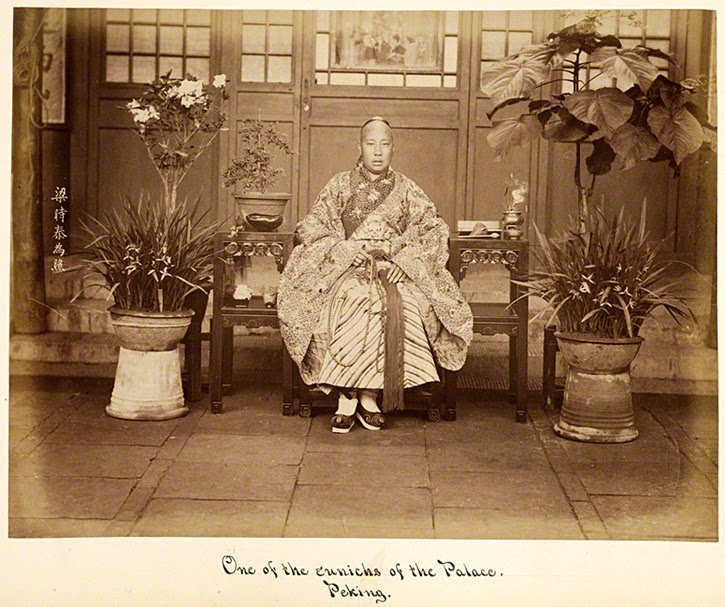Eunuco de Palacio. Beijing. Siglo XIX Eunuco de Palacio. Beijing. Siglo XIX