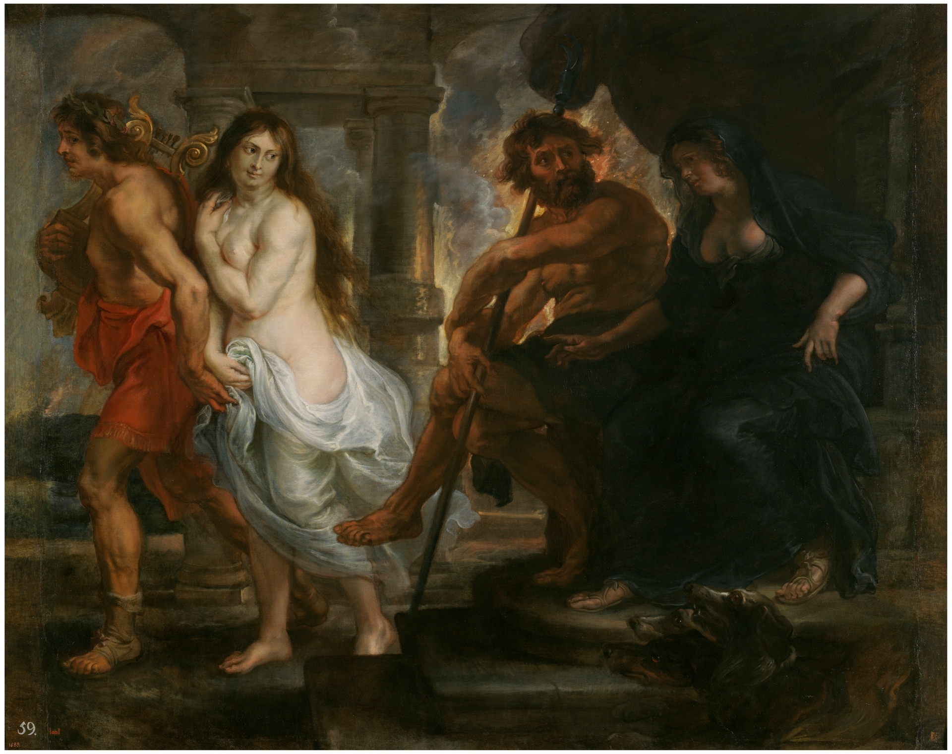 Orfeo y Eurídice de Pedro Pablo Rubens. 1636-1638