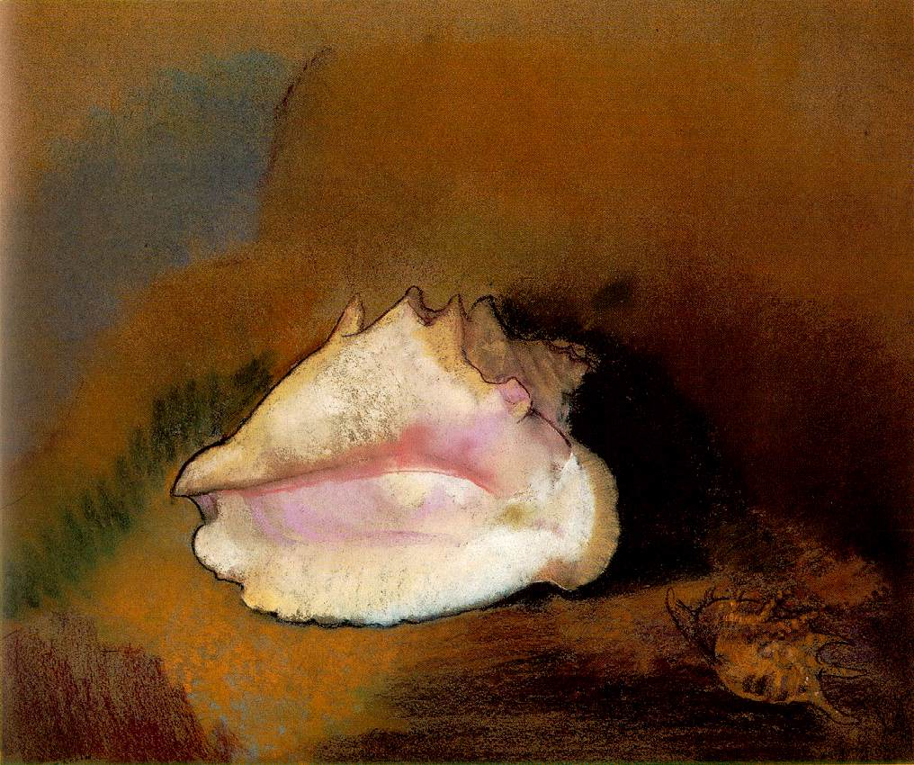 Le coquillage de Odilon Redon. 1912 Le coquillage de Odilon Redon. 1912