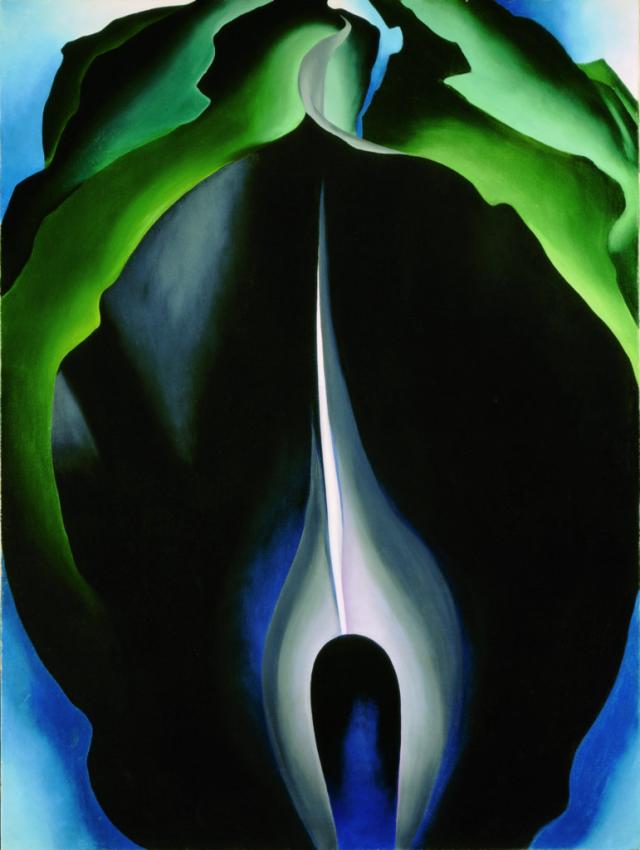 Jack in the pulpit nº IV de Georgia O'Keefe. 1930