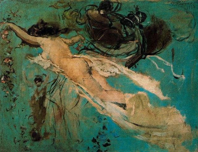 Desnudo de Ignacio Pinazo Camarlench. ca 1900-1910 Desnudo de Ignacio Pinazo Camarlench. ca 1900-1910