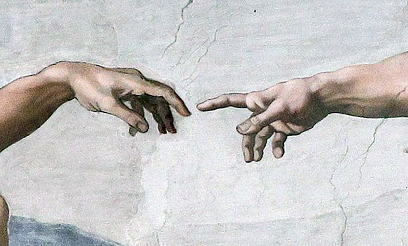 Detalle de La Capilla Sxtina. Michelangelo Buonarroti. ca 1511 Detalle de La Capilla Sxtina. Michelangelo Buonarroti. ca 1511