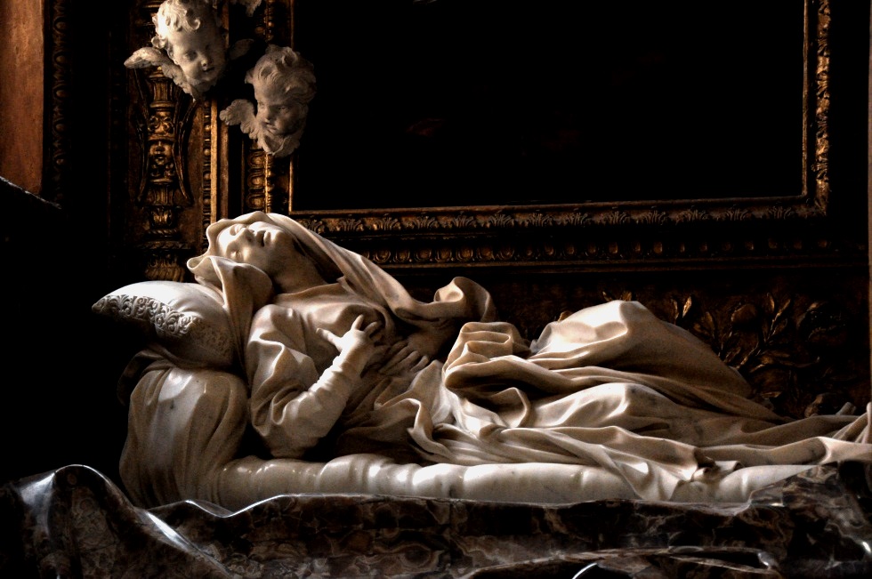 Éxtasis de la beata Ludovica Albertoni de Gian Lorenzo Bernini Éxtasis de la beata Ludovica Albertoni de Gian Lorenzo Bernini