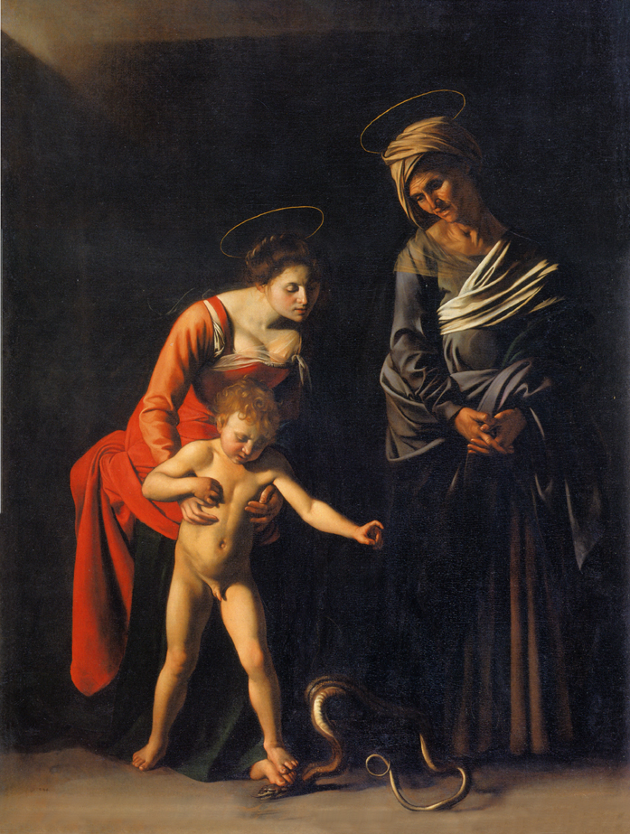 Madonna dei Palafrenieri. Caravaggio. 1605