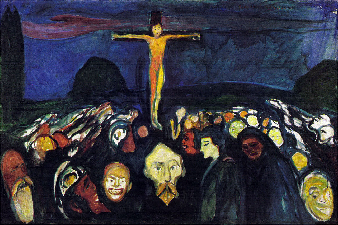 El Gólgota de Edvard Munch. 1900 El Gólgota de Edvard Munch. 1900