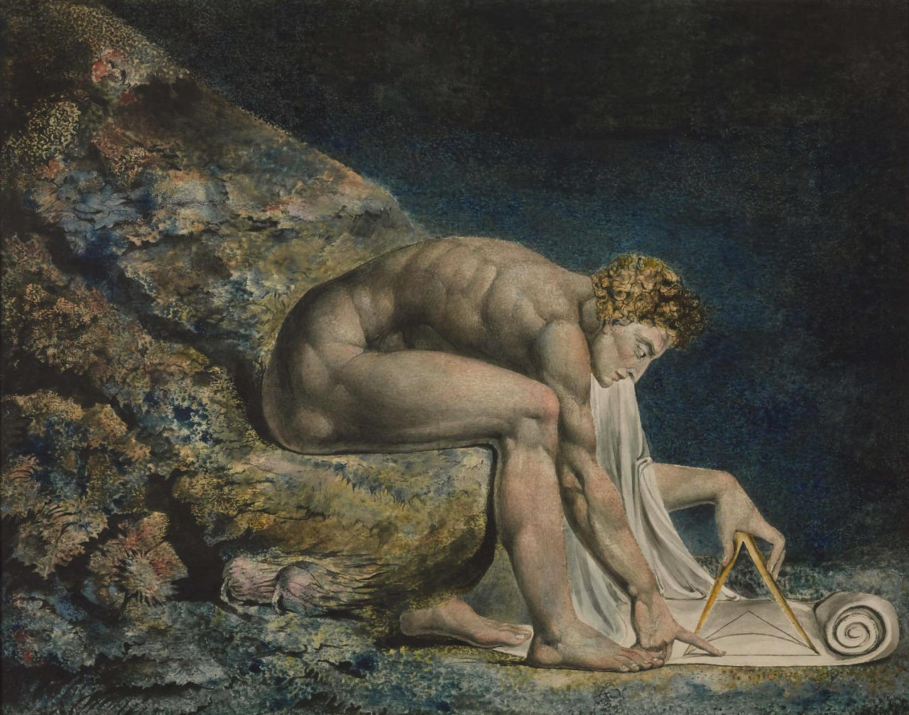Newton de William Blake. 1805 Newton de William Blake. 1805