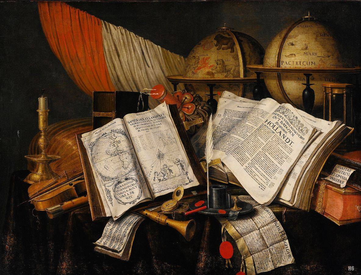 Vanitas. Naturaleza muerta de Edwaert Collier (1662) Vanitas. Naturaleza muerta de Edwaert Collier (1662)