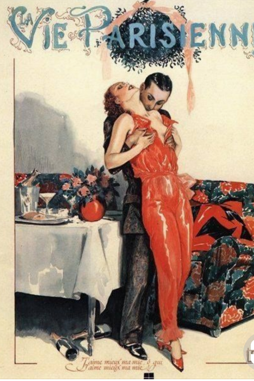 Vie parisien. Ilustración de José Loygorri. ca.1923