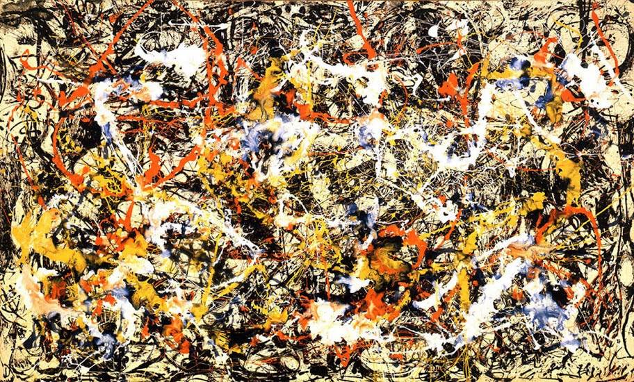 Convergencia Jackson Pollock 1952 Convergencia Jackson Pollock 1952