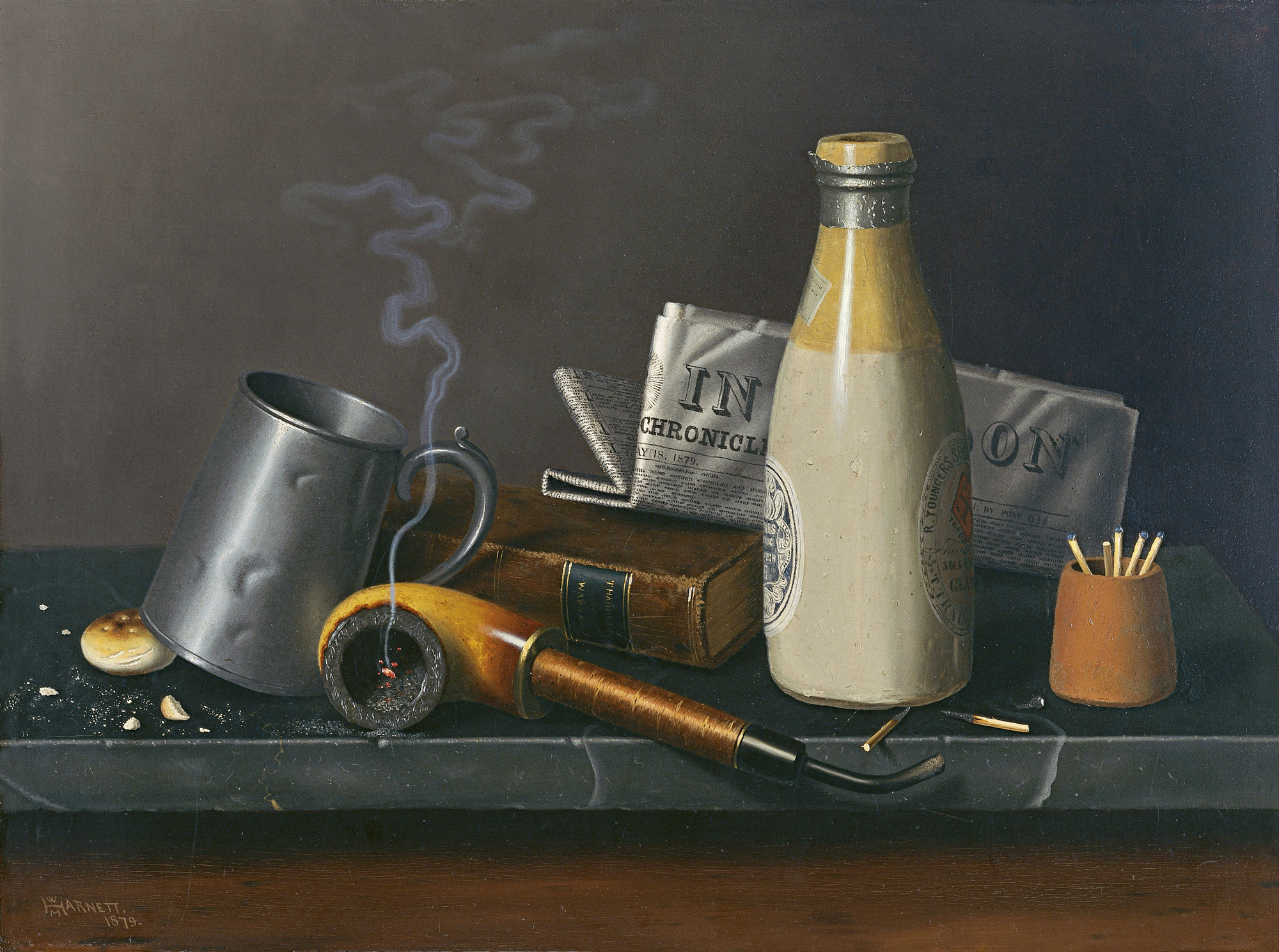Materials for a Leisure Hour, William Harnett 1879