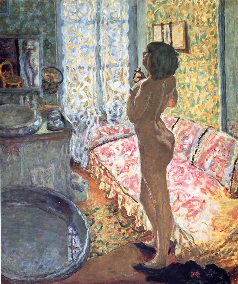 Modelo a contraluz de Pierre Bonnard 1908 Modelo a contraluz de Pierre Bonnard 1908