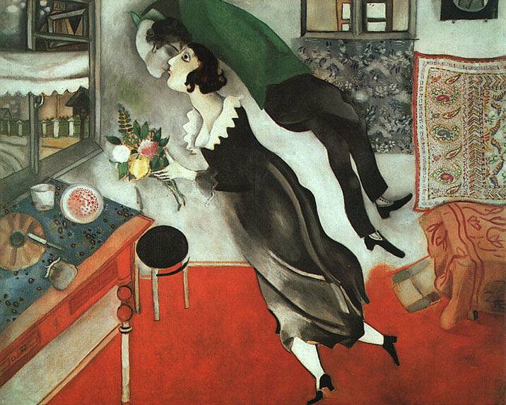 Marc Chagall El Cumpleaños 1915 Marc Chagall El Cumpleaños 1915