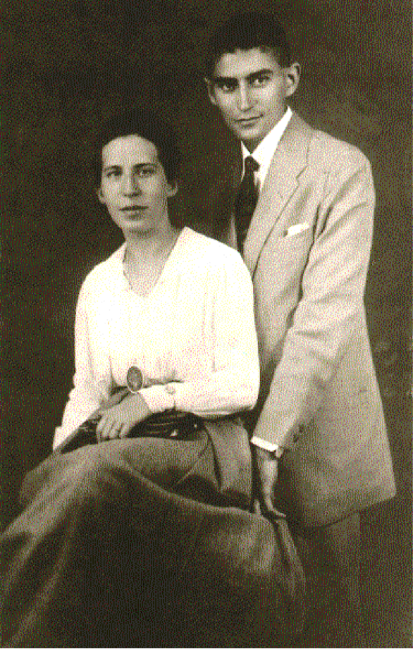 Felice Bauer y Franz Kafka, julio de 1917 (Archivo Klaus Wagenbach) Felice Bauer y Franz Kafka, julio de 1917 (Archivo Klaus Wagenbach)